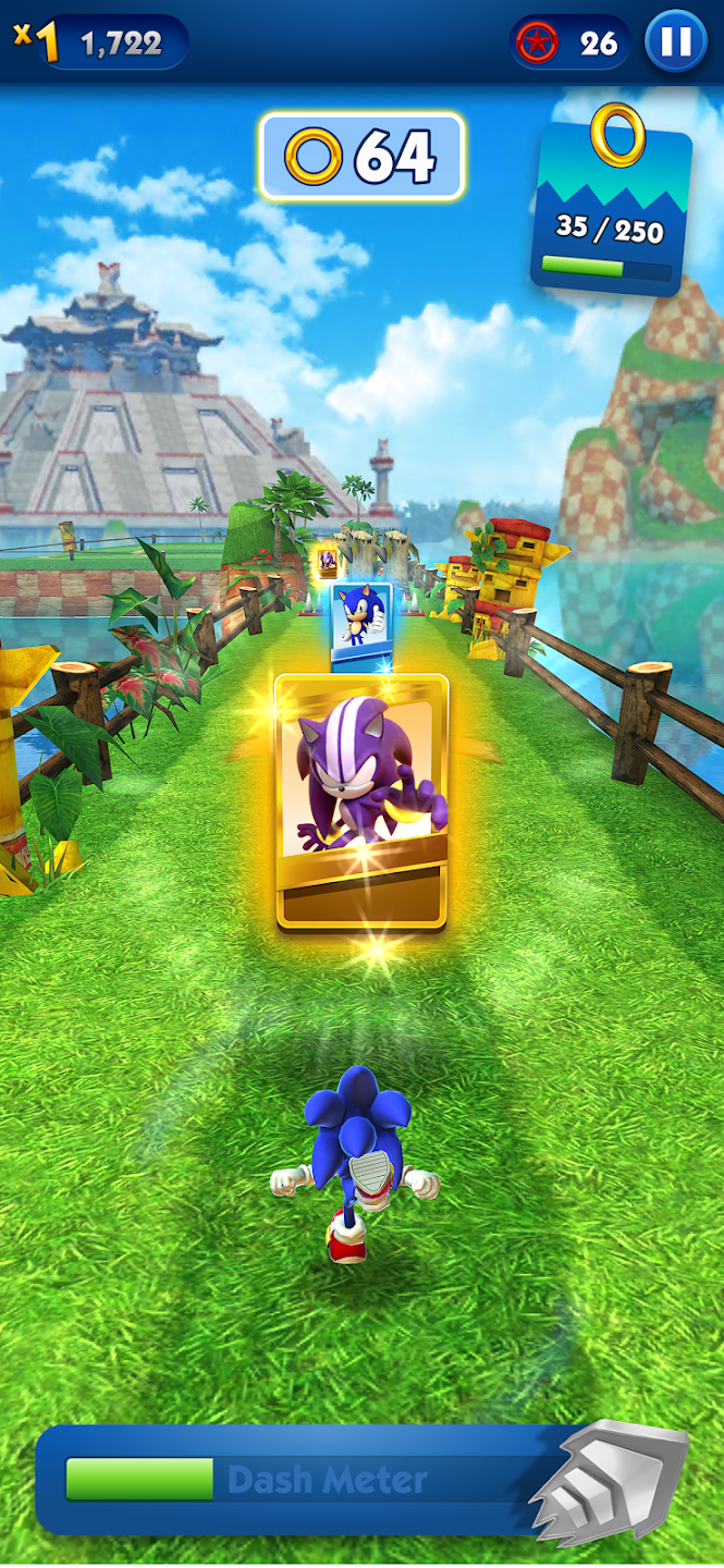 Sonic Dash - бег и гонки игра